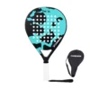2021 New Professional Carbon Fiber Padel Tennis Racket Soft Face Paddle Tennis Racquet with Bag Cover - Image 15