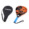 2021 New Professional Carbon Fiber Padel Tennis Racket Soft Face Paddle Tennis Racquet with Bag Cover - Image 7