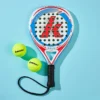 Kawasaki Kids Padel Tennis Carbon Fiber Soft EVA Face Tennis Paddle Racquet Racket with Padel Bag Cover With Free Gift X800 - Image 5